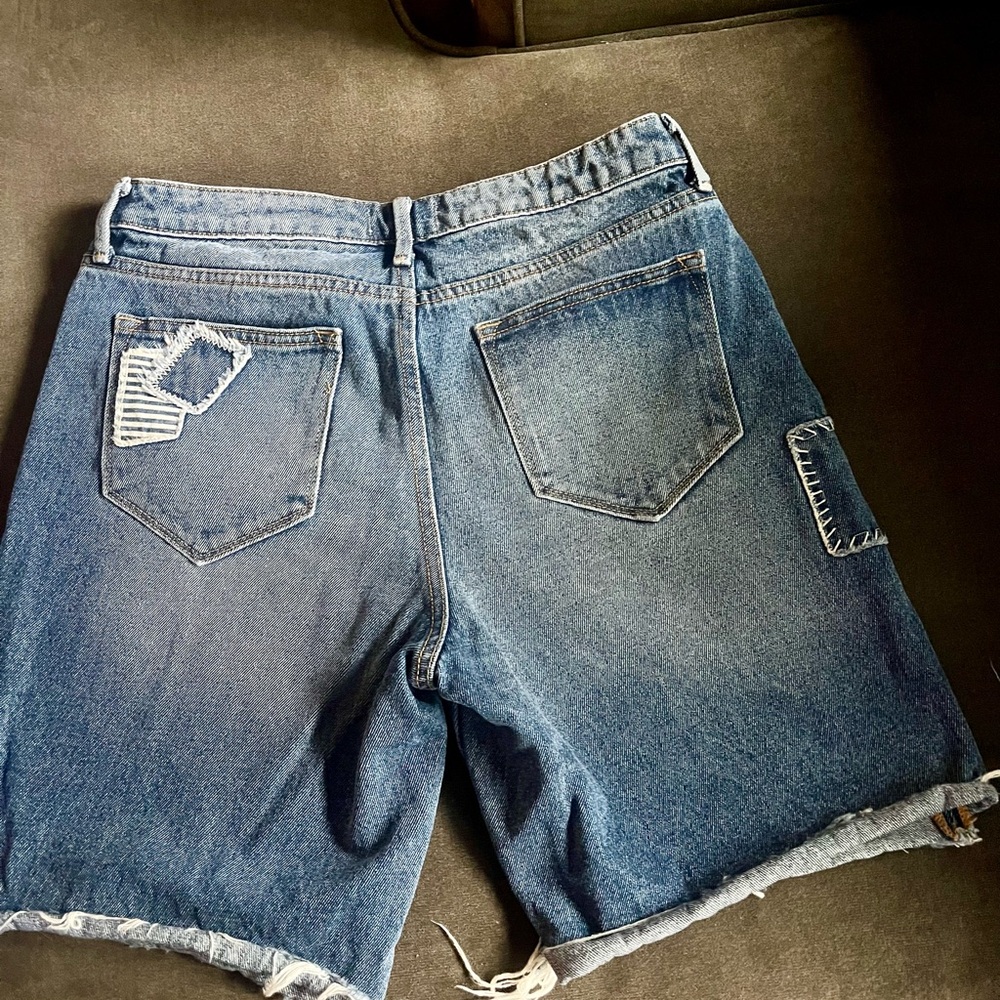 DRIFTWOOD Indigo Denim shorts - Picture 3 of 4